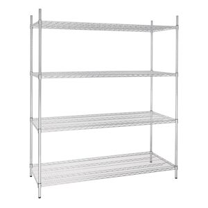 Gastronoble Rayonnage de stockage   4 etageres (reglables)   1525x610x1830(h)mm.