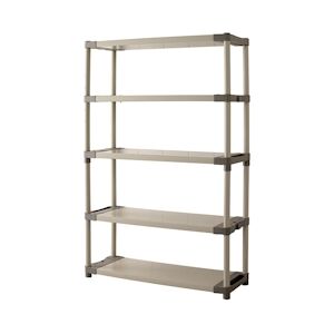 POLIBOX Grosfillex Etagere resine alimentaire 600 kg fixation murale 20°c beige