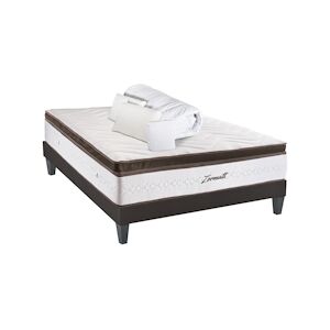 Bellecour Ensemble Matelas Mémoire de forme + Sommier + Accessoires 160x200 cm ZERMATT BELLECOUR