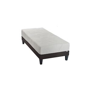 Olympe Literie Ensemble Matelas Mémoire de forme + Sommier Bois 90x200 cm OSLO OLYMPE LITERIE