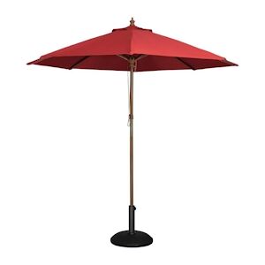 Bolero Parasol de Terrasse Professionnel Rouge a Poulie de 2,5 m