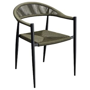 France Mobilier CHR Fauteuil Armand Olive, 77 x 57 x 58 cm, France Mobilier Chr