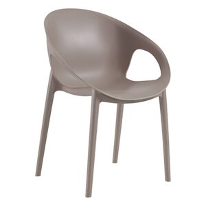 TIGAONE Fauteuils de restaurant Lounge Taupe - TIGAONE