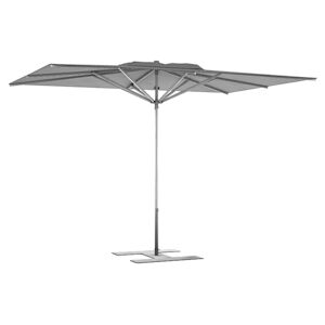 Assalit-Jean Parasol de terrasse Premium Gris 300 x 250 Armature Gris