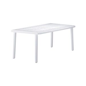 Resol GARBAR SEVILLA Table Rectangulaire Exterieur 180x90 Blanc