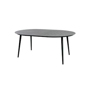 Table ovale Inari Carbone 200X100X75CM  Essenciel Green