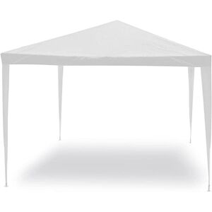 Garden Friend Gazebo Easy structure en acier tubulaire couverture en polyethylene 3x3 m h 2,5 m blanc