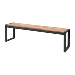 Banc en Acier & Bois d'Acacia   x  2        Acier et bois 1600x380x450mm BOLERO