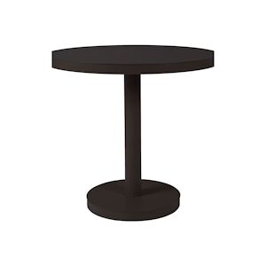 Resol BARCINO Table Ronde Interieure, Exterieure Ø60 Noir