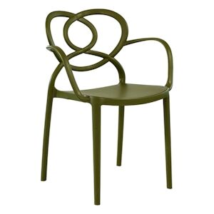 TIGAONE Fauteuils de restaurant Amor Olive - TIGAONE