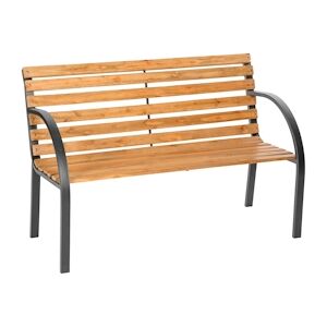 tectake Banc de jardin MICHA 2 places 1195x 62x83cm marron 401425