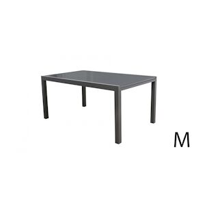 Table Extensible Fidji 160 a 240x100cm Aluminium et Verre