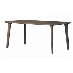 RESOLDESSA Table Rectangulaire Interieur, Exterieur 160x90 Chocolat