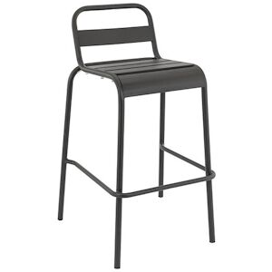 France Mobilier CHR Tabouret Hotel restaurant Luc 53 x 56 x 96 cm Anthracite, France Mobilier Chr