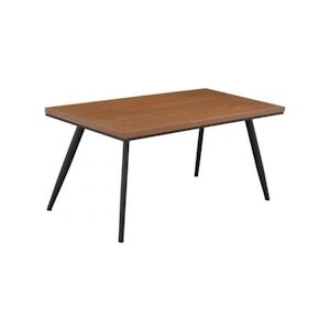 Table a manger de jardin Acier Bois 160 x 80 x 74 cm AUCUNE