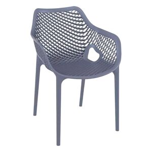 TIGAONE Fauteuils de restaurant Air XL Gris anthracite - TIGAONE