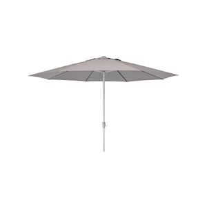 Metro Professional Parasol, aluminium / polyester, Ø 4 x 2.70 m, protection UV, hydrofuge, argent / platine