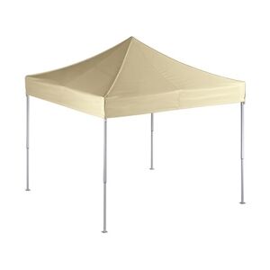 Tente de reception 3 x 3 m - couleur sable similaire a PMS 468 C - VKF Renzel