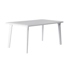RESOLDESSA Table Rectangulaire Interieur, Exterieur 160x90 Blanc