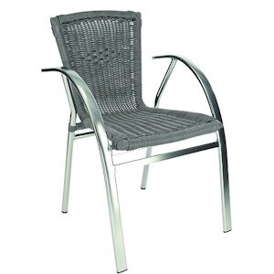 France Mobilier CHR Chaise Camille hôtel restaurant 54 x 55 x 78cm Gris pierre France Mobilier CHR