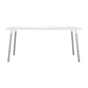 RESOLFLASH Table Rectangulaire Interieur, Exterieur 160x90 Blanc