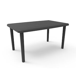 Resol GARBAR OLOT Table Rectangulaire Exterieur 140x90 Anthracite