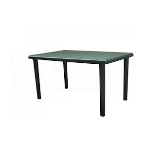 Resol GARBAR OLOT Table Rectangulaire Exterieur 140x90 Vert fonce