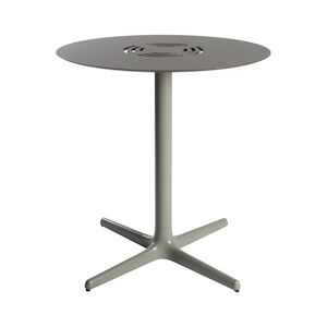 RESOL TOLEDO AIRE Table Ronde Interieure, Exterieure Ø70 Gris verdatre