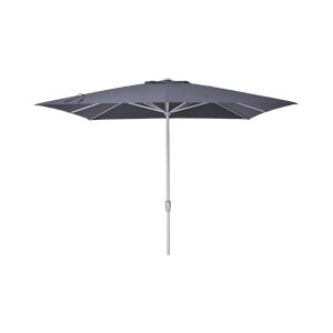 Metro Professional Parasol, aluminium / polyester, 3 x 3 m, protection UV, hydrofuge, gris / platine