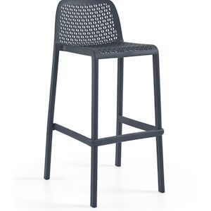 France Mobilier CHR Tabouret Honfleur Polypropylene 50x45x99 anthracite