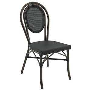 France Mobilier CHR Chaise Reims hôtel restaurant 50 x 41 x 90cm Noir France Mobilier CHR