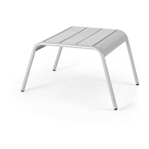 Oviala Business Repose pied en metal blanc