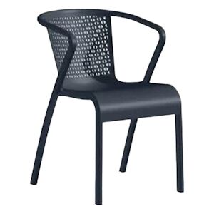 TIGAONE Fauteuils de restaurant Oya Gris anthracite - TIGAONE