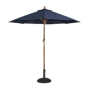 Bolero Parasol de Terrasse Professionnel de 2,5 m Bleu Marine a Poulie