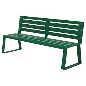 Rossignol BALLADE METAL - Banc exterieur a fixer vert mousse - 51969 - ROSSIGNOL