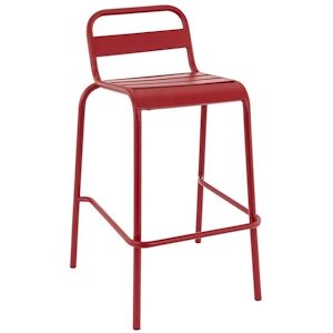 France Mobilier CHR Tabouret Hotel restaurant Luc 53 x 56 x 96 cm Rouge, France Mobilier Chr