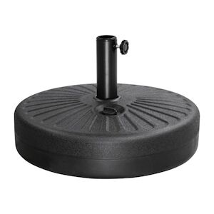 Bolero Parasol Socle Noir 20Ltr