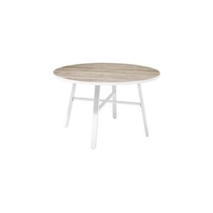 Table de jardin ronde - Diametre 120 cm - Aluminium AUCUNE