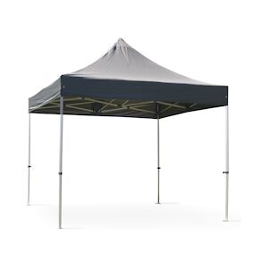 Oviala Business MobeventPro tente pliante M2 3X3M 50MM 480G/M² - Aluminum et Polyester - Gris