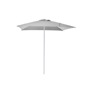 Metro Professional Parasol Push-up, aluminium/polyester, 2 x 2 m, avec traitement Teflon, argent/platine