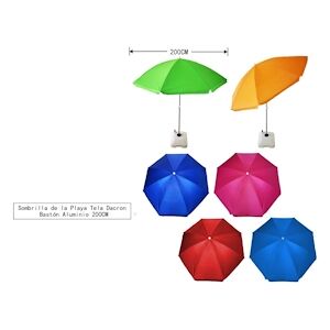 Parapluie 200 cm 22/25 8K en tissu polyester lisse hardcore