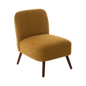 AMADEUS Fauteuil Bucolique jaune - Autre Bois Amadeus 69x60 cm