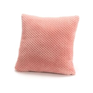 AMADEUS Coussin Damier rose 40x40 - Carré Polyester Amadeus 40x8 cm