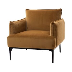 Fauteuil Marco -  Marron Autre Tissu Amadeus 77x74 cm - Publicité