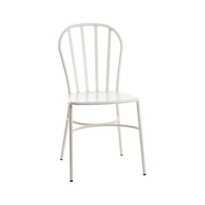 AMADEUS Chaise de jardin Libellule blanche x2 - Autre Aluminium Amadeus 47x55 cm