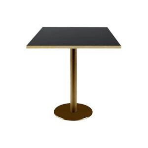 Restootab - Table 70x70cm Rome bistrot noire