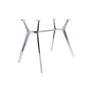 INOLOISIRS Piètement pour table rectangulaire en aluminium grège - Lot de 24 unités