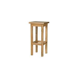 Tradis Tabouret de bar bois vieilli H.75 cm