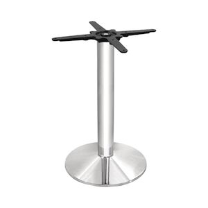 Bolero Gastronoble Bolero pied de table rond chromé hauteur 72cm