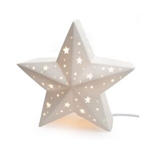 AMADEUS Lampe étoile - Blanc Autre Porcelaine Amadeus 27.19x13 cm